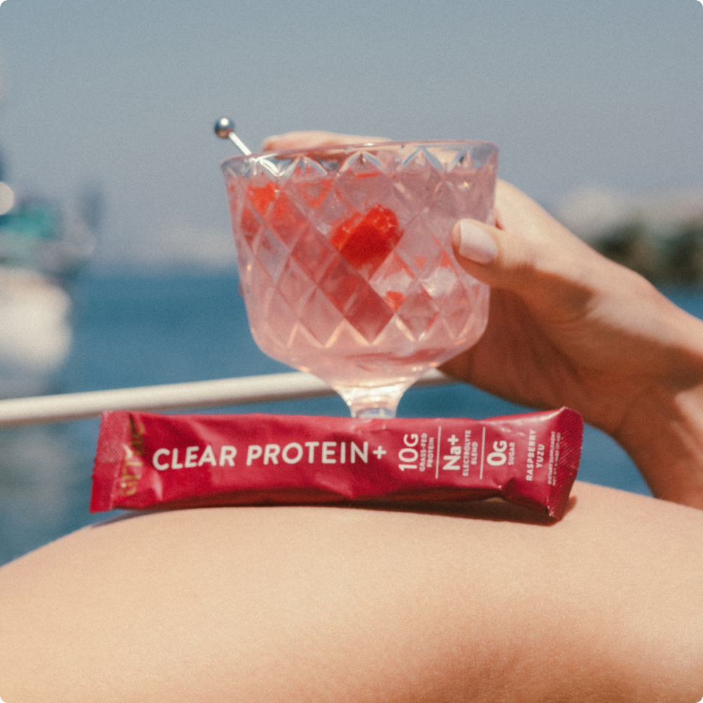 Image Clear Protein+ Raspberry Yuzu New