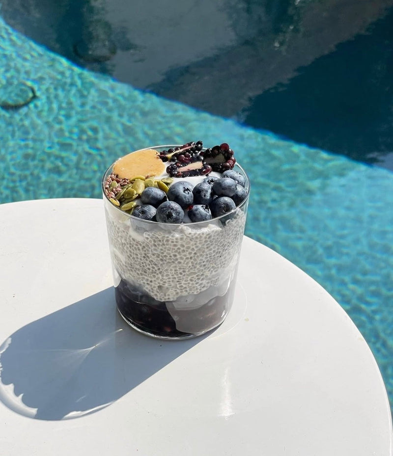 Hormone-Balancing Inositol Blueberry Chia Parfait Recipe
