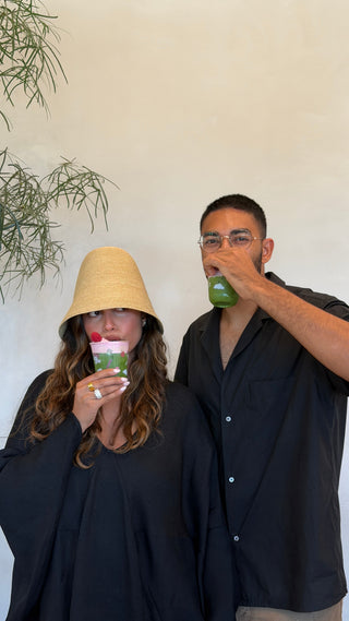arrae x Olive & James Raspberry Cloud Matcha