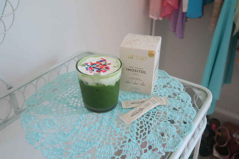 Inositol Vanilla Swirl Matcha Recipe