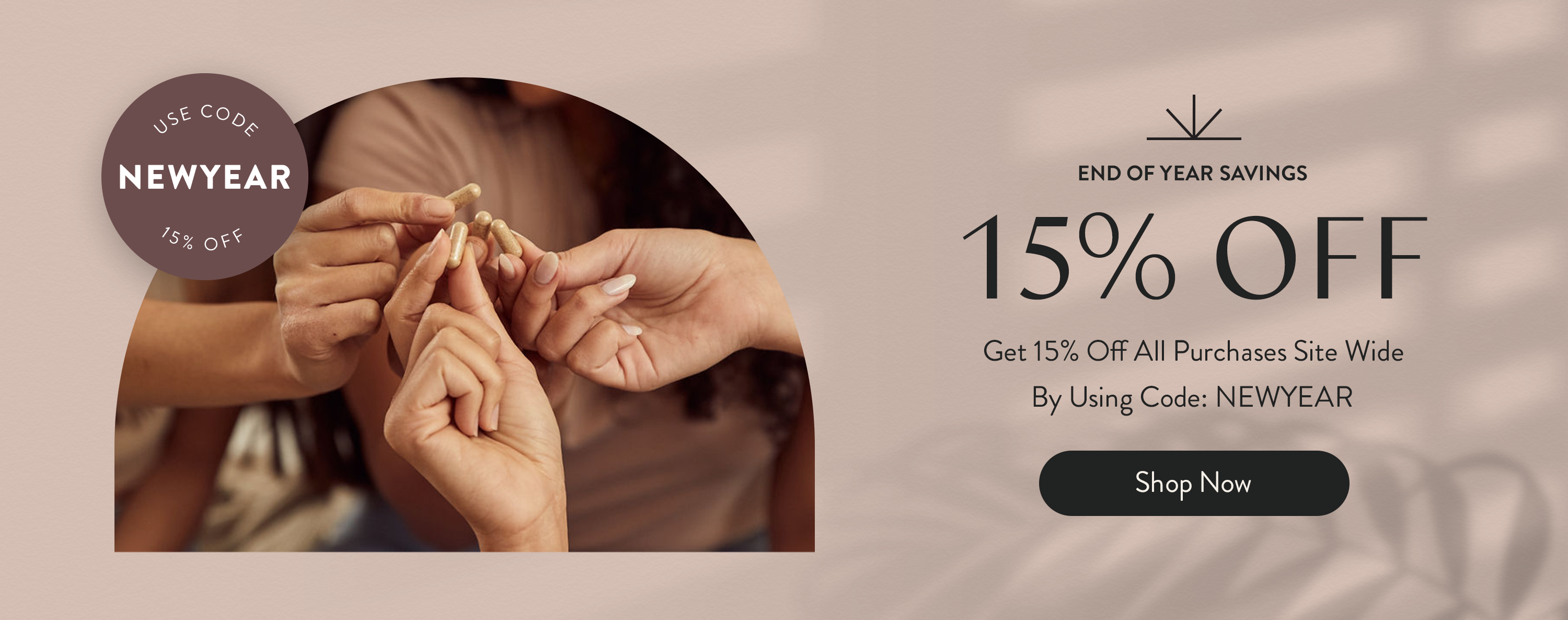 15% off code NEWYEAR