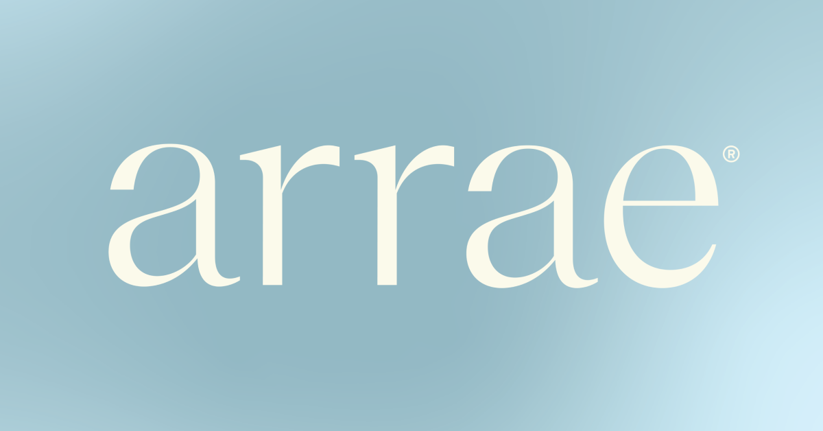 Arrae storefront imagery, brand website preview image