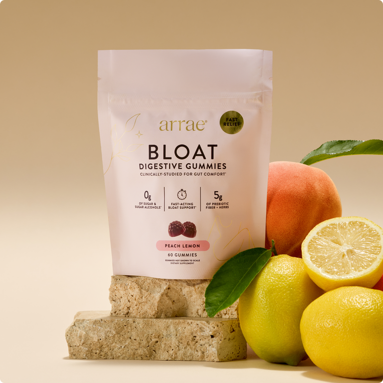 Bloat Gummies Peach Lemon