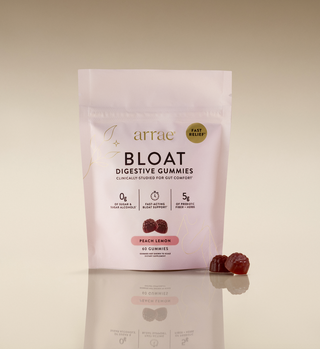 Arrae Bloat Gummy Peach Lemon (28 Count)