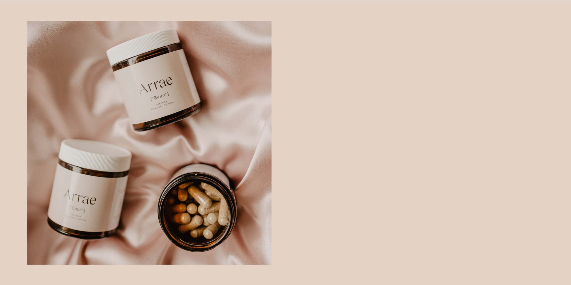3 Bottles of arrae capsules