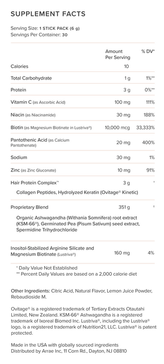 Supplement Facts