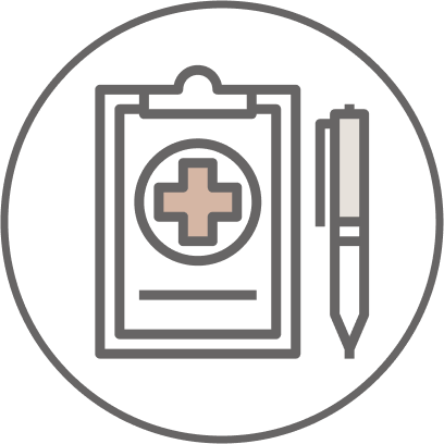 Doctor notepad icon